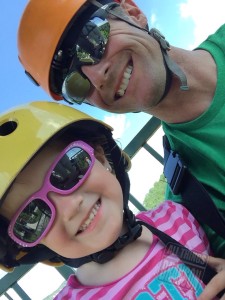 Daddy and Cassie.