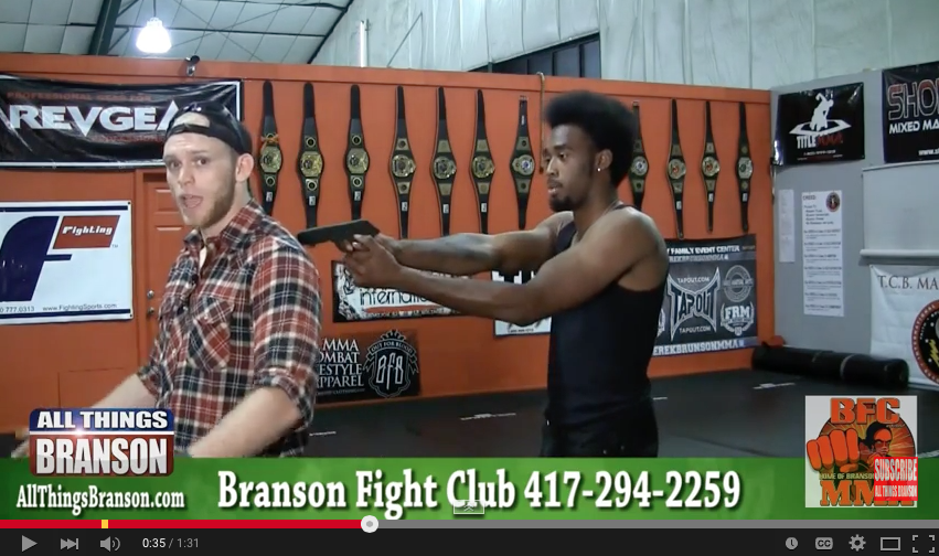 Self Defense Minute with Branson Fight Club