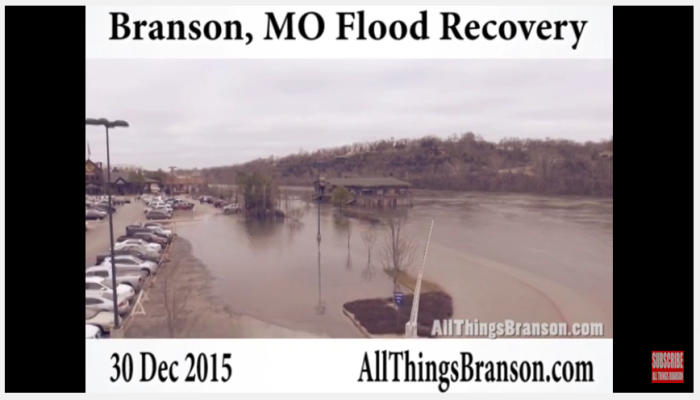 Branson Flooding Update: Drone Footage of Lake Taneycomo