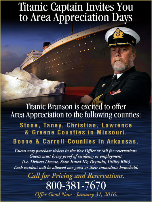 The Titanic Captain Has An Invitation For You…