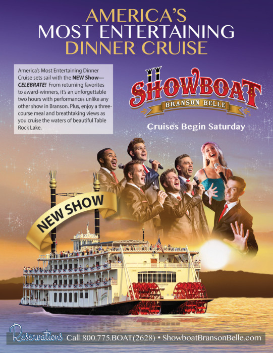 The Showboat Branson Belle, Opens Today!