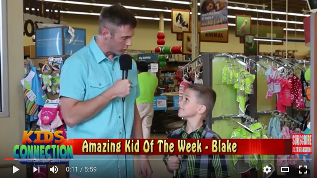 FEATURE: Amazing Kid Of The Week – Blake