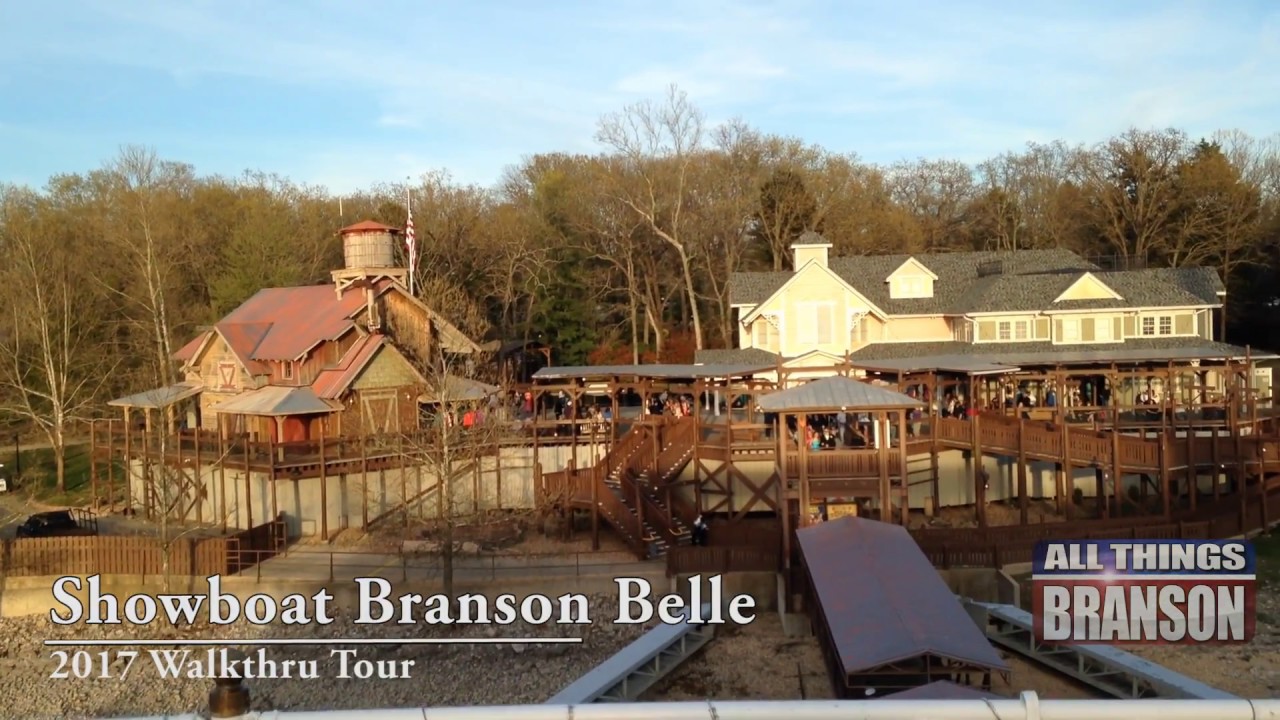 Fun Things To Do In Branson Missouri: Showboat Branson Belle 2017 Walkthru in Branson Missouri