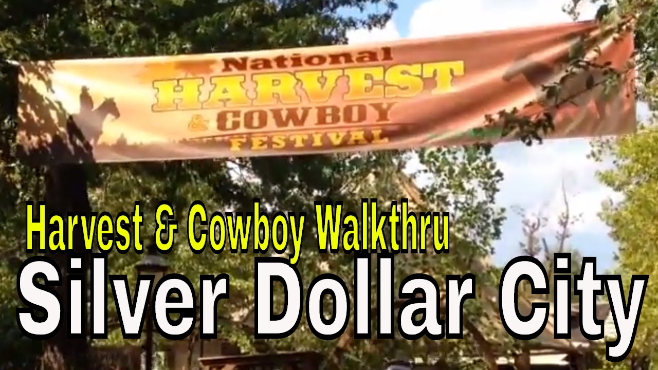 Silver Dollar City walkthru tour during the fall Harvest Festival