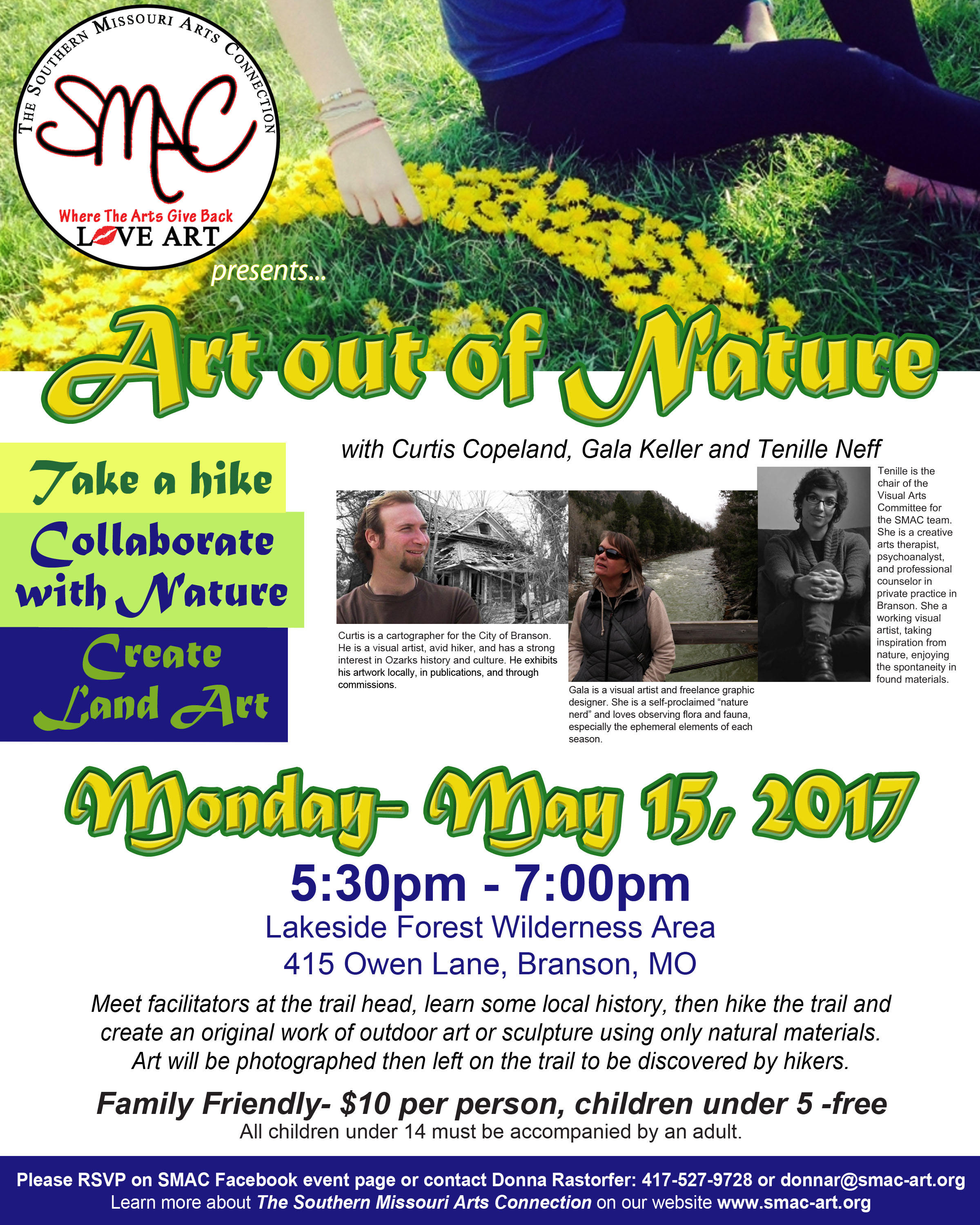 SMAC Offers Art Out of Nature Workshop