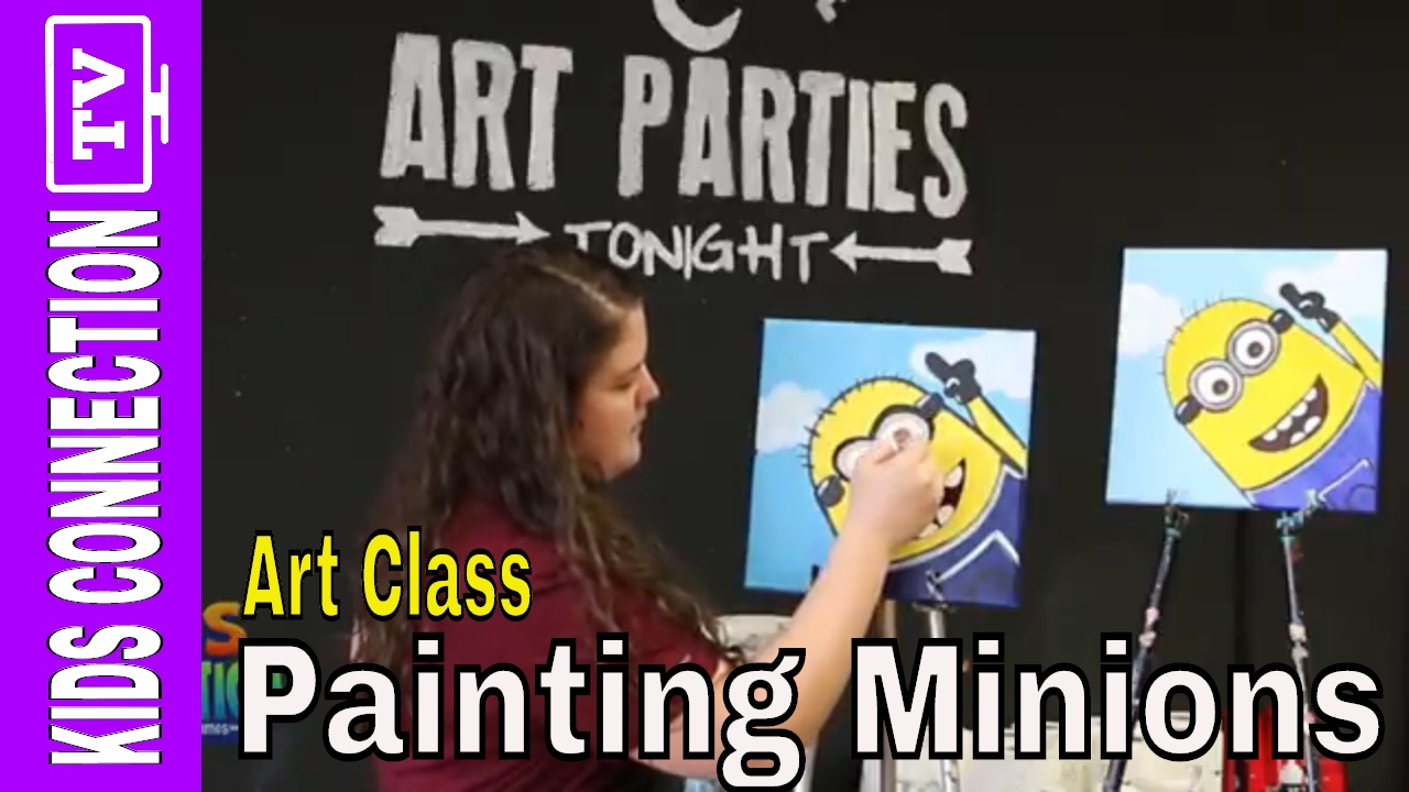 Painting Minions with Art Parties Tonight