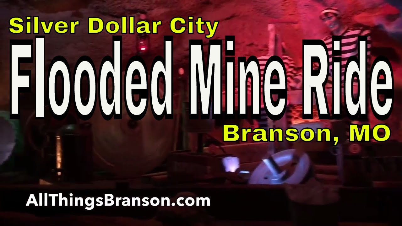Silver Dollar City Flooded Mine POV Ride in Branson Missouri