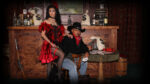 TNT Old Time Photo - Gunslinger and his Sassy Saloon Girl